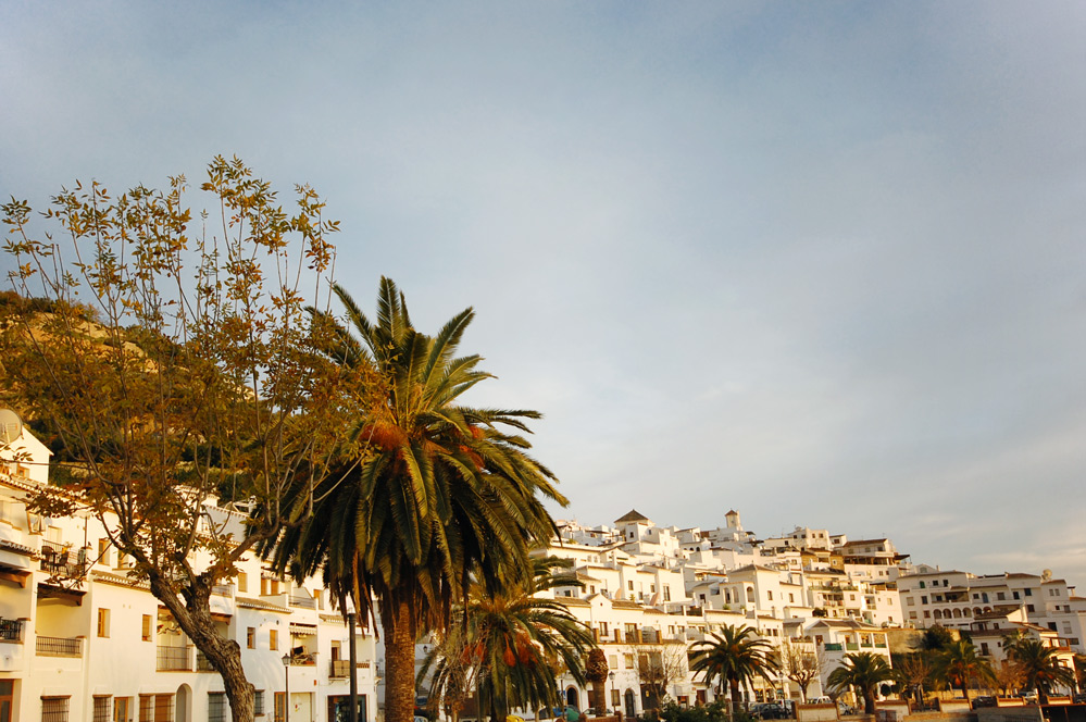 Sunset at Frigiliana Town